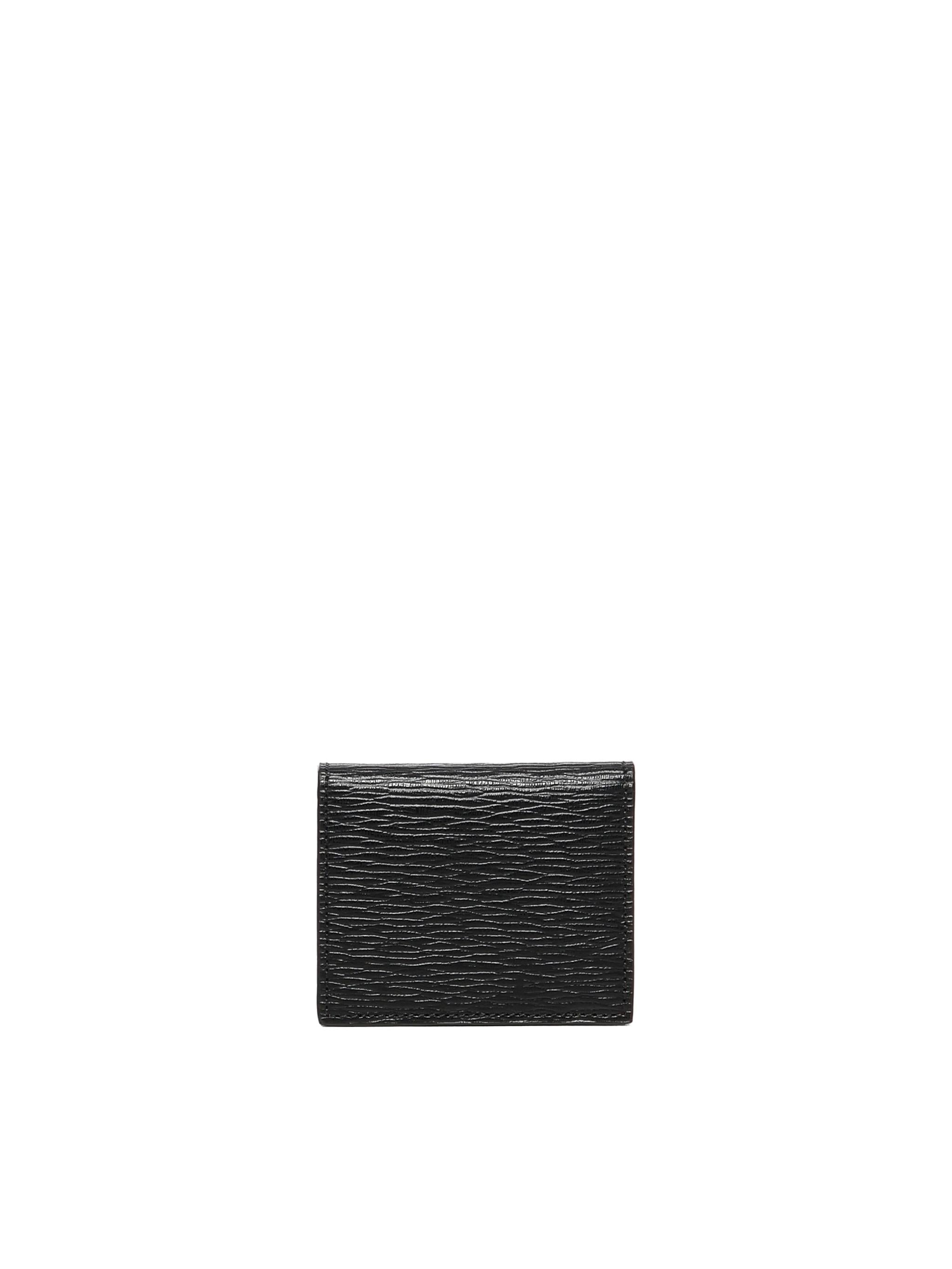 Portafoglio Gancini in pelle goffrata 66A137 688857006 FERRAGAMO