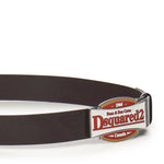 Cintura con placca logo<BR/> BEM0665 M1298 DSQUARED2