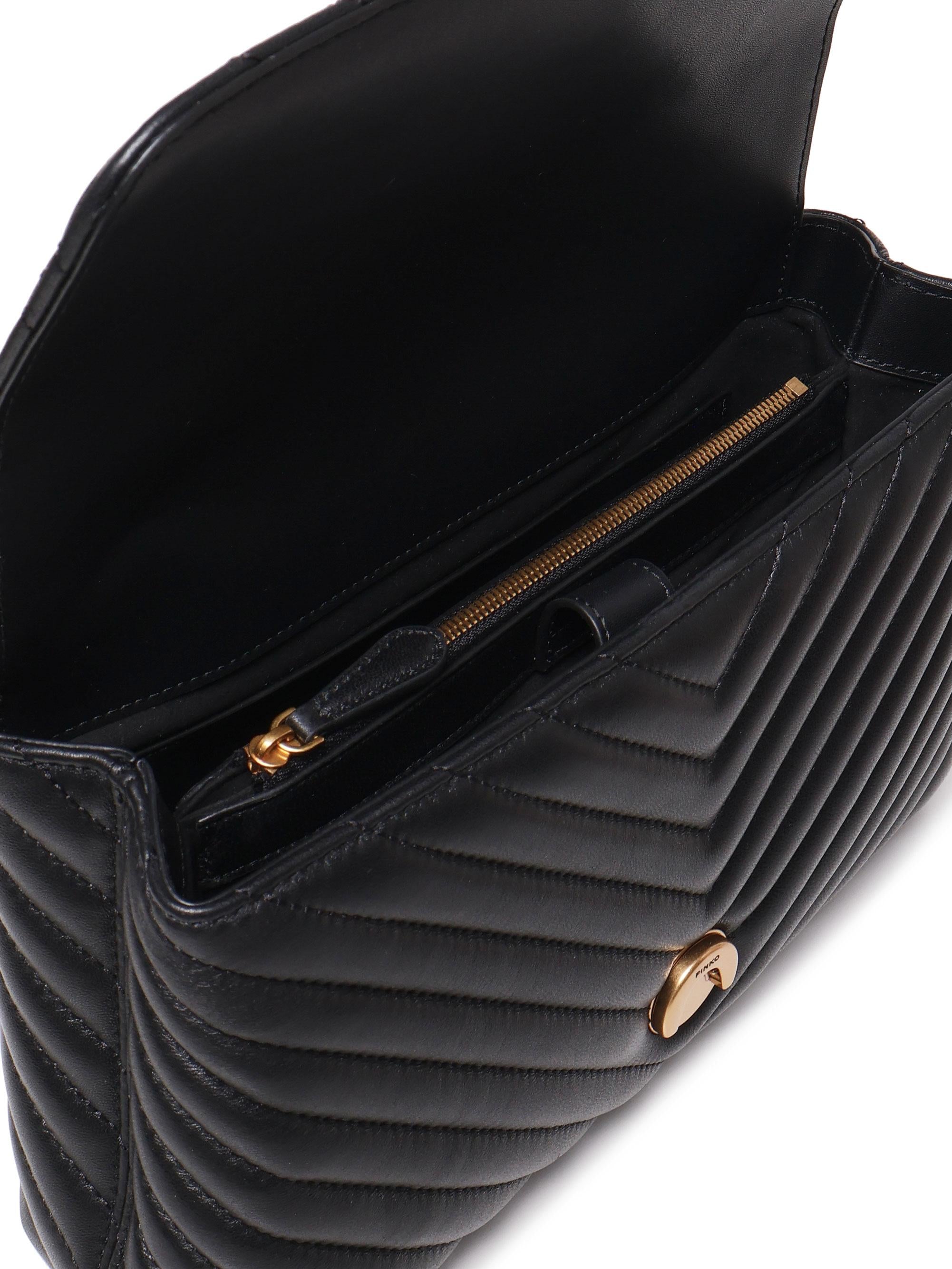 Tote bag Love Bag Puff<BR/> 100043 A0GKZ99Q PINKO