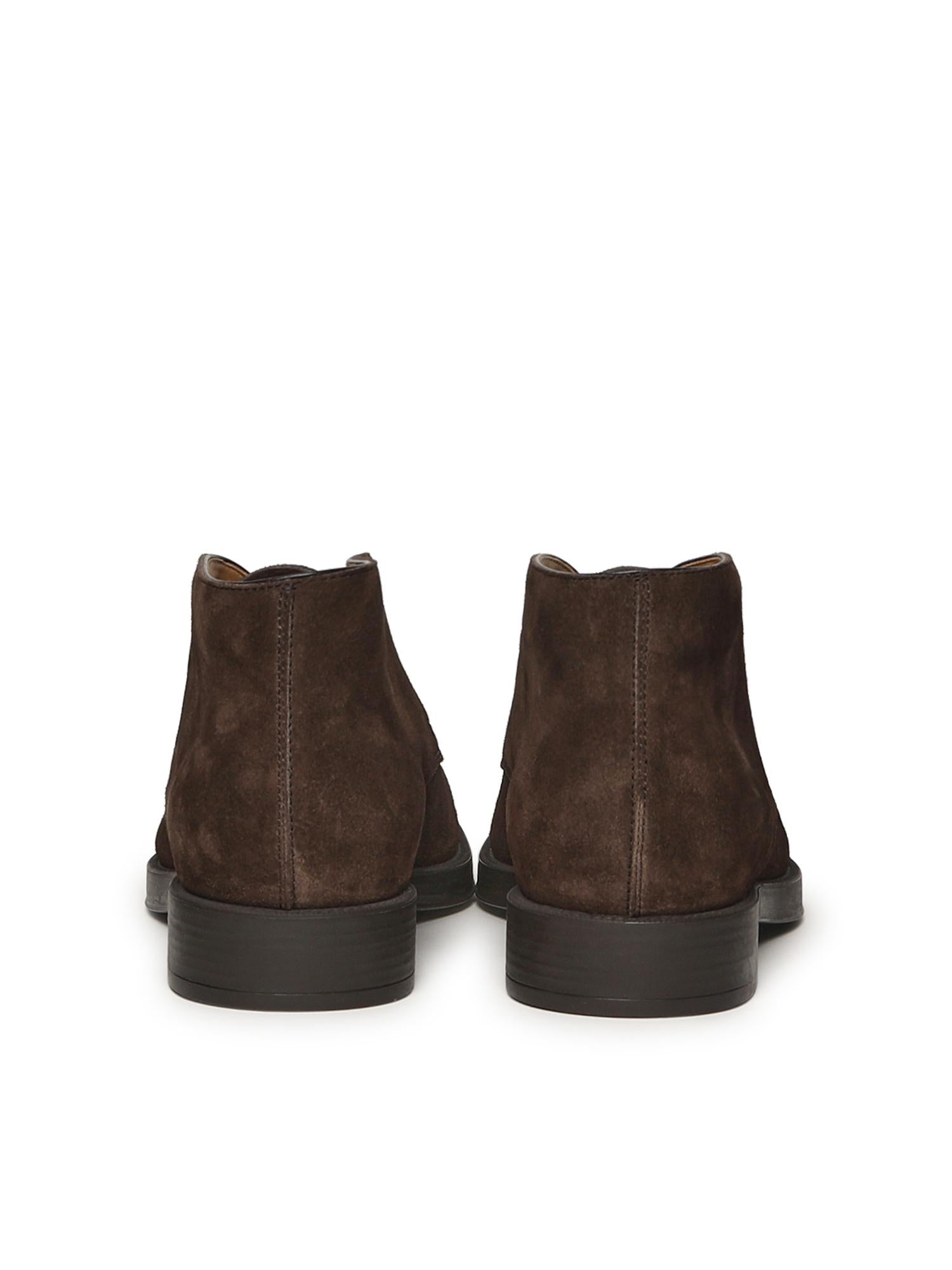Polacchino in pelle scamosciata XXM75L00D80RE0 S800 TOD'S