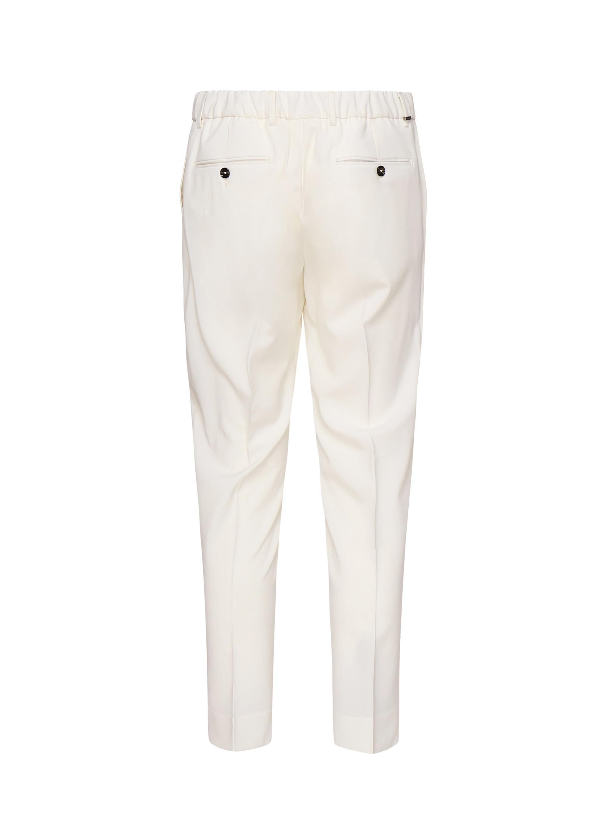 Pantalone con lacci RICCARDO CC REGULAR WETBIANCO BEABLE