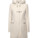 Toggle Coat in panno di lana mélange<BR/> NAW59513430XMY C002 FAY