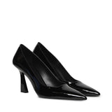Pumps Vinnie 85 in pelle verniciata SJ440 BLK STUART WEITZMAN