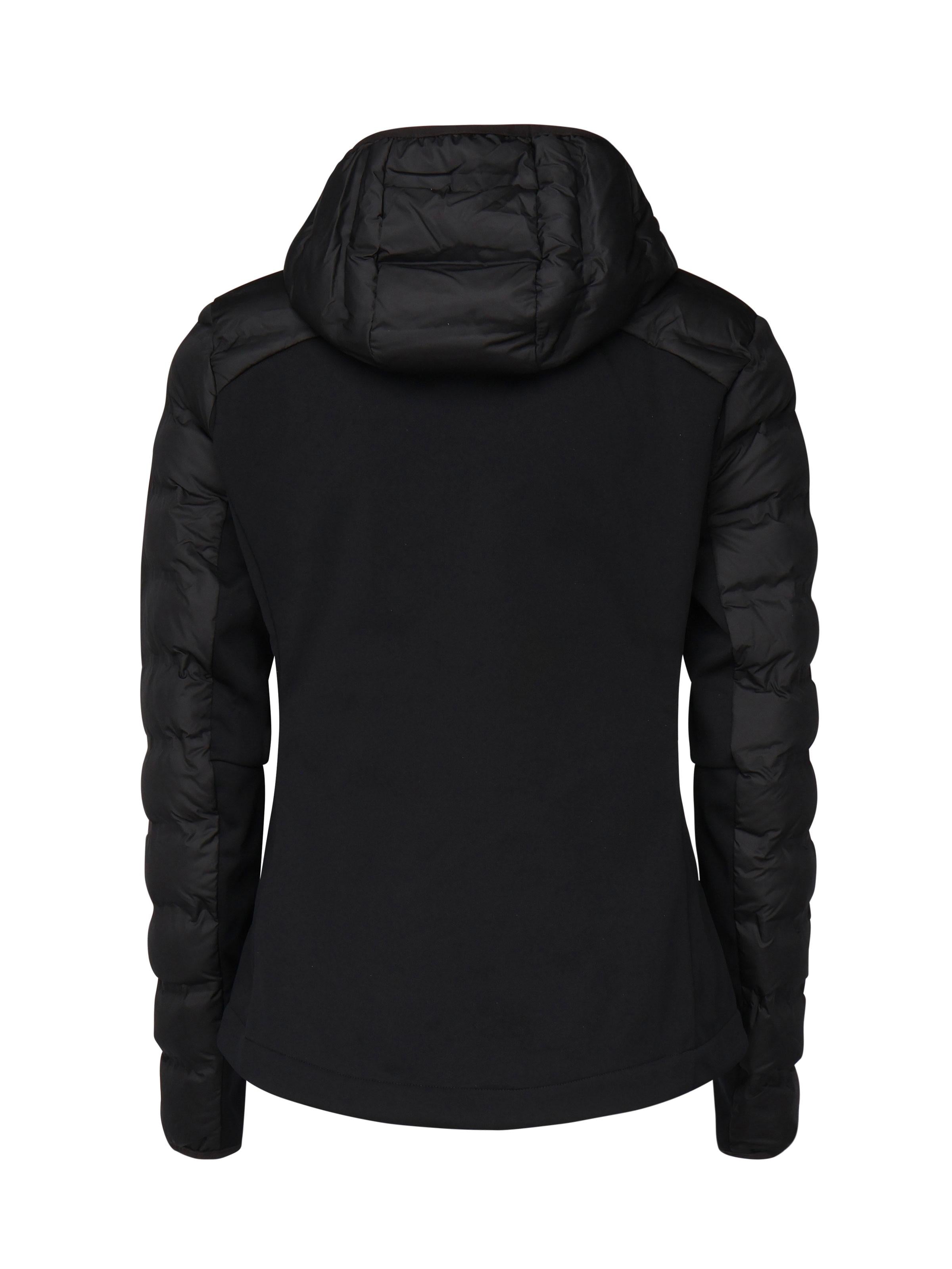 Giubbino con cappuccio JKGC7OW01D J-OFFICE MIXED 23NERO JAKED