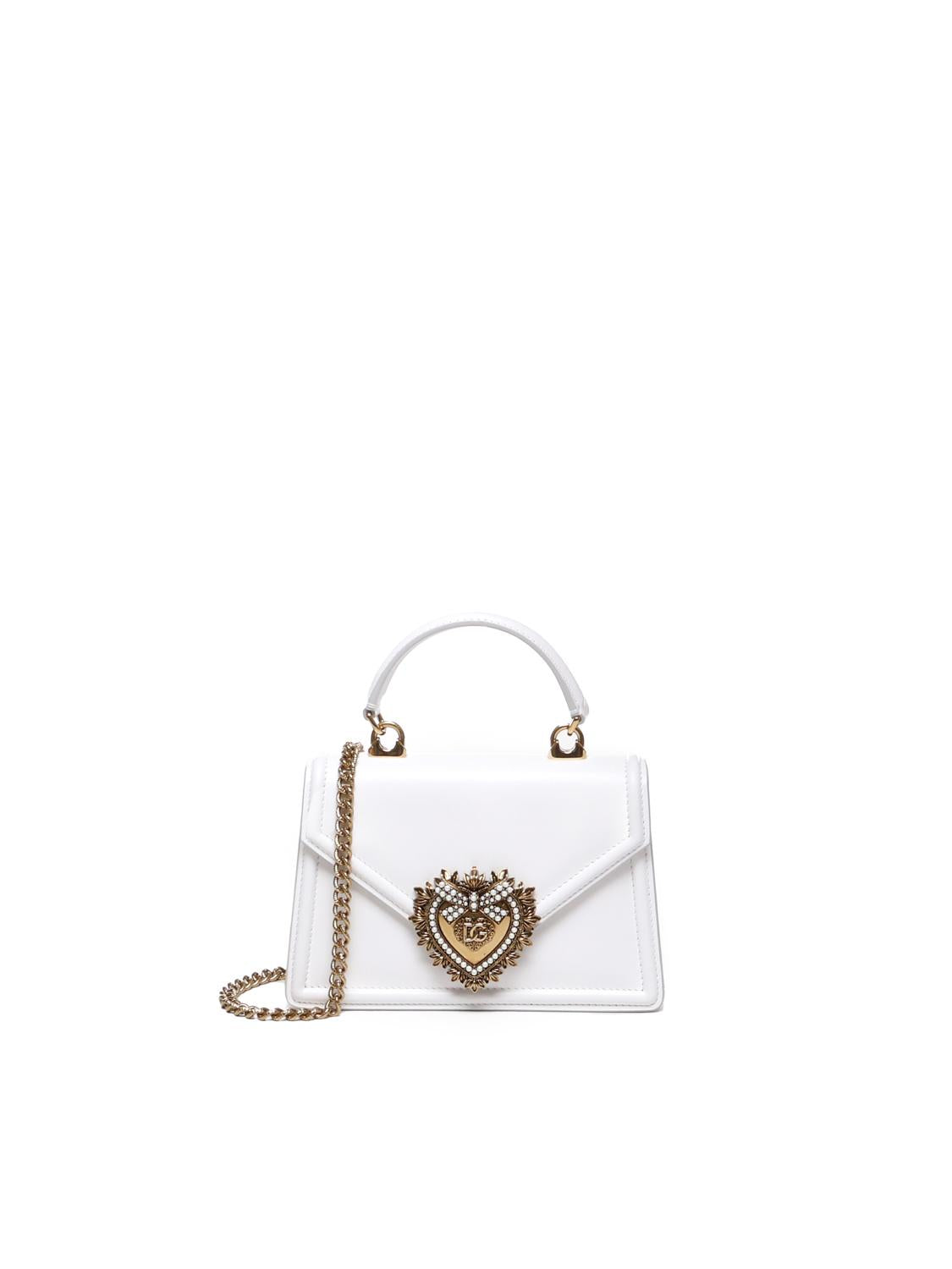 Borsa Devotion in pelle di vitello BB6711 AV89380002 DOLCE & GABBANA
