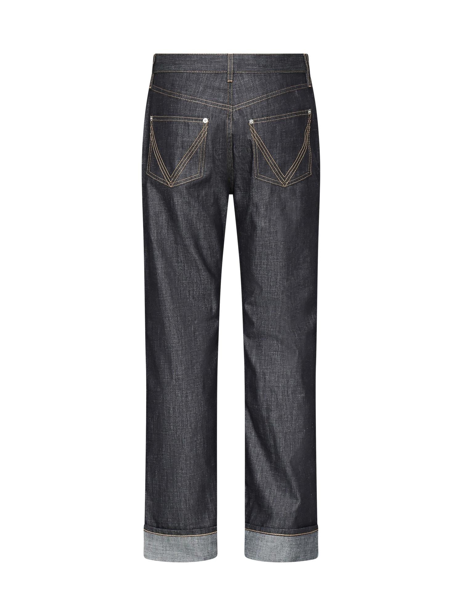 Jeans a gamba ampia 831605 V5SN04245 BOTTEGA VENETA