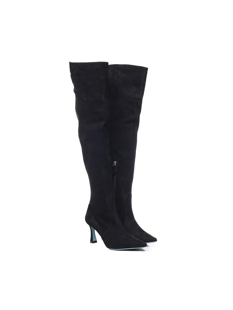 Stivali Penny in suede PENNY 095 CAMOSCIONERO FRATELLI RUSSO