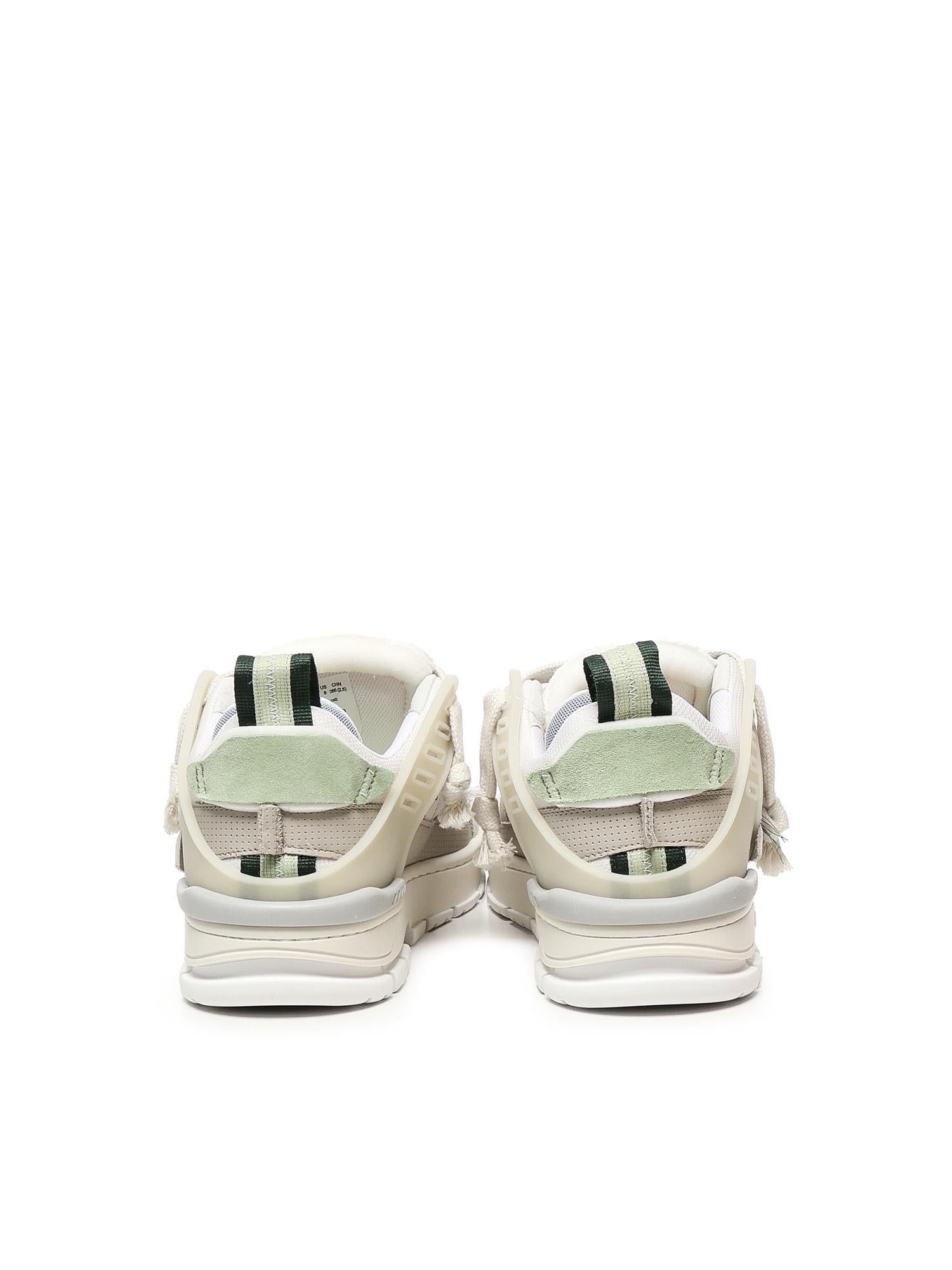 Sneakers Patchwork Area F2761002 DARK BEIGE LIGHT GREEN AXEL ARIGATO