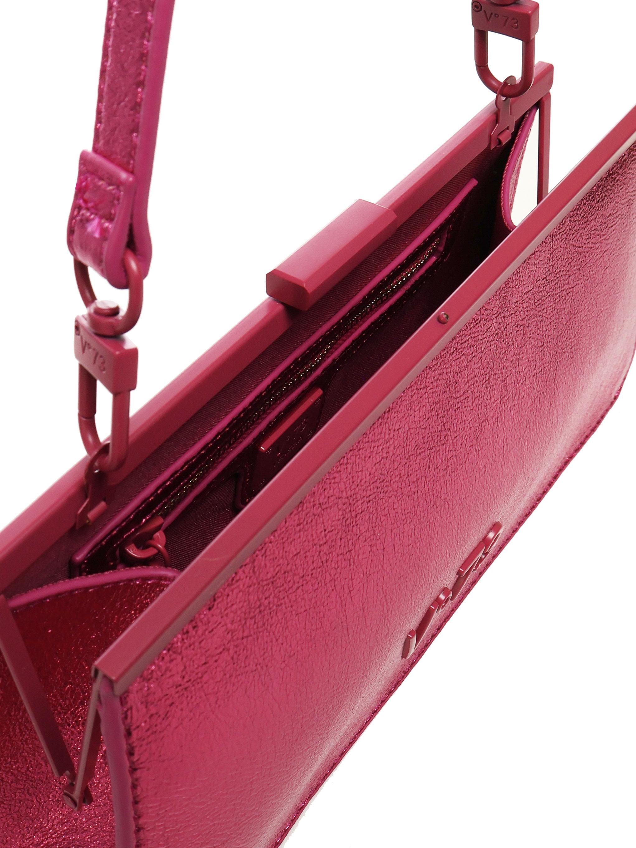 Clutch Crow Sports metallizzata 73BS7Q302 CROWFUXIA V° 73