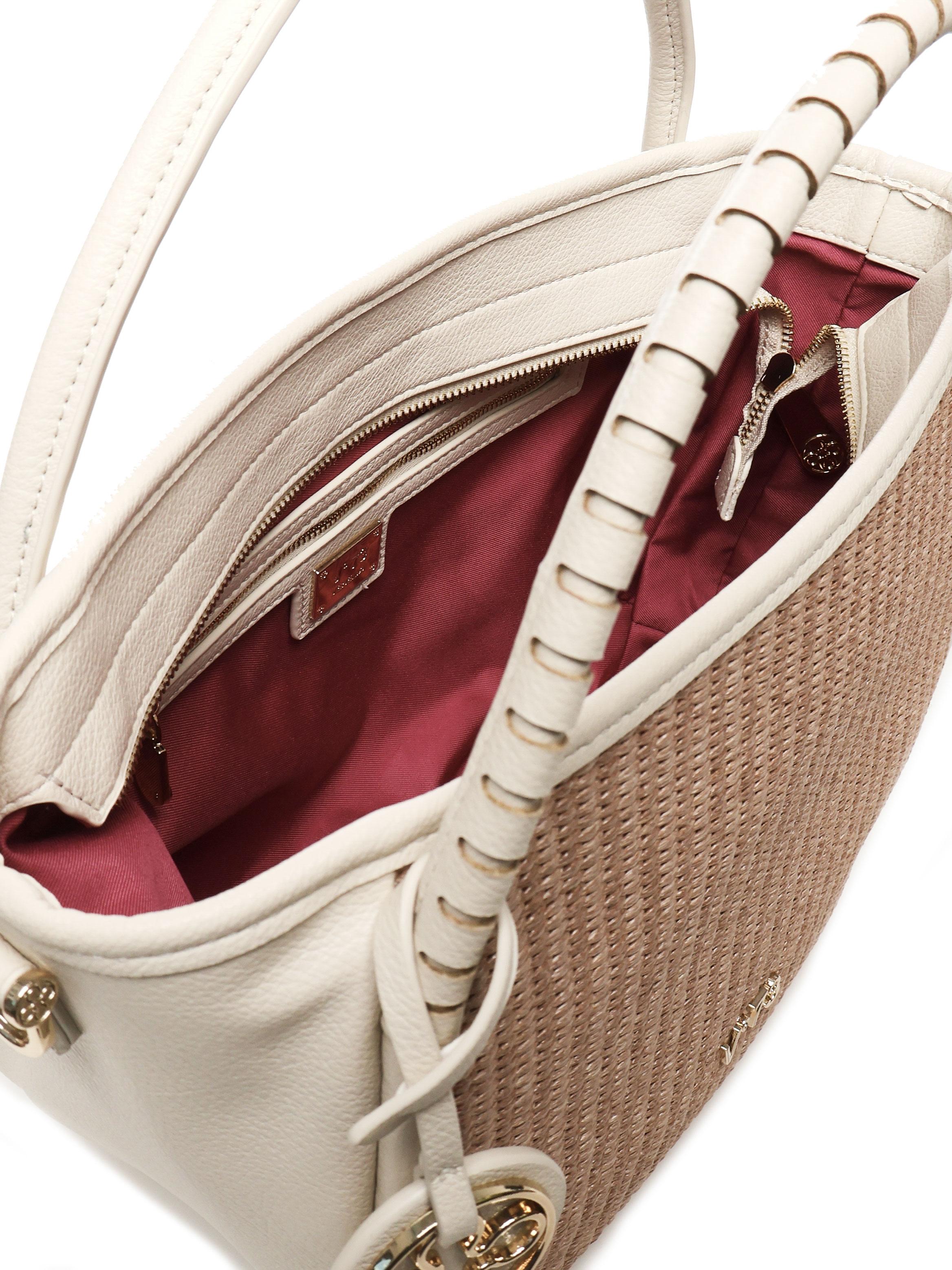 Borsa Flaminia<BR/> 73BS90002 FLAMINIANAT/OFFWHITE V° 73