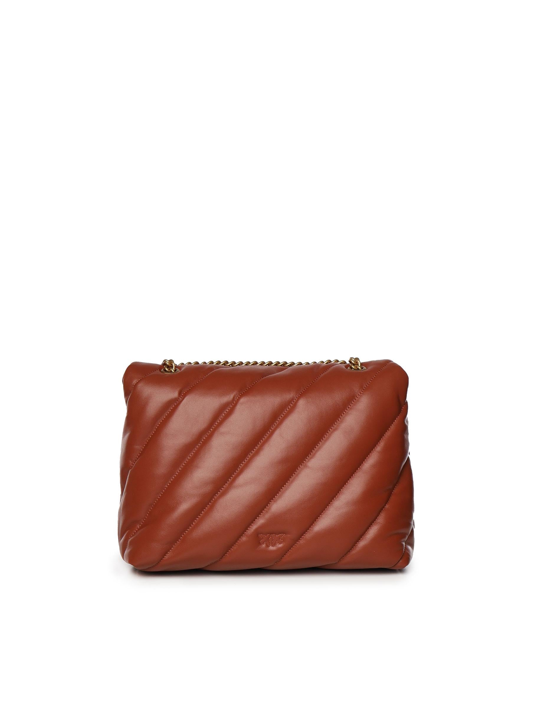 Borsa a spalla Big Love Puff 100037 A0F2L84Q PINKO