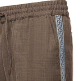 Pantalone "Le Pantalon Chevron" in lana IBP191WV009 BN Drôle de Monsieur