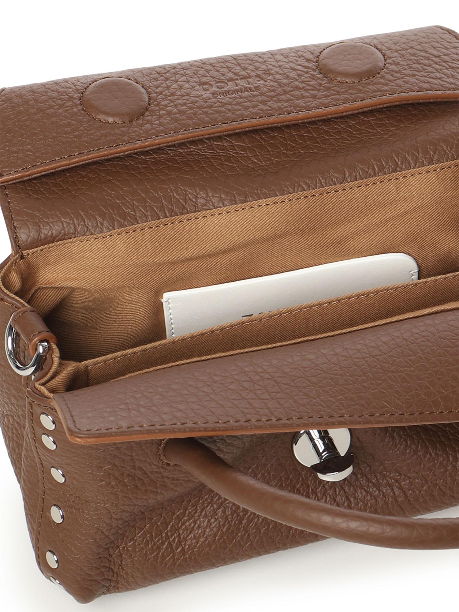 Borsa Dotta Baby in pelle <BR/> 068750 1120000Z0282 ZANELLATO