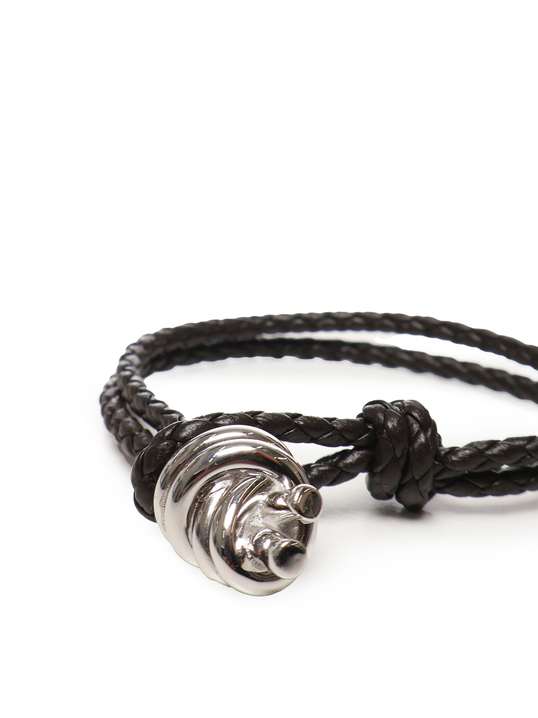 Bracciale Knot in pelle 815938 V507C1139 BOTTEGA VENETA