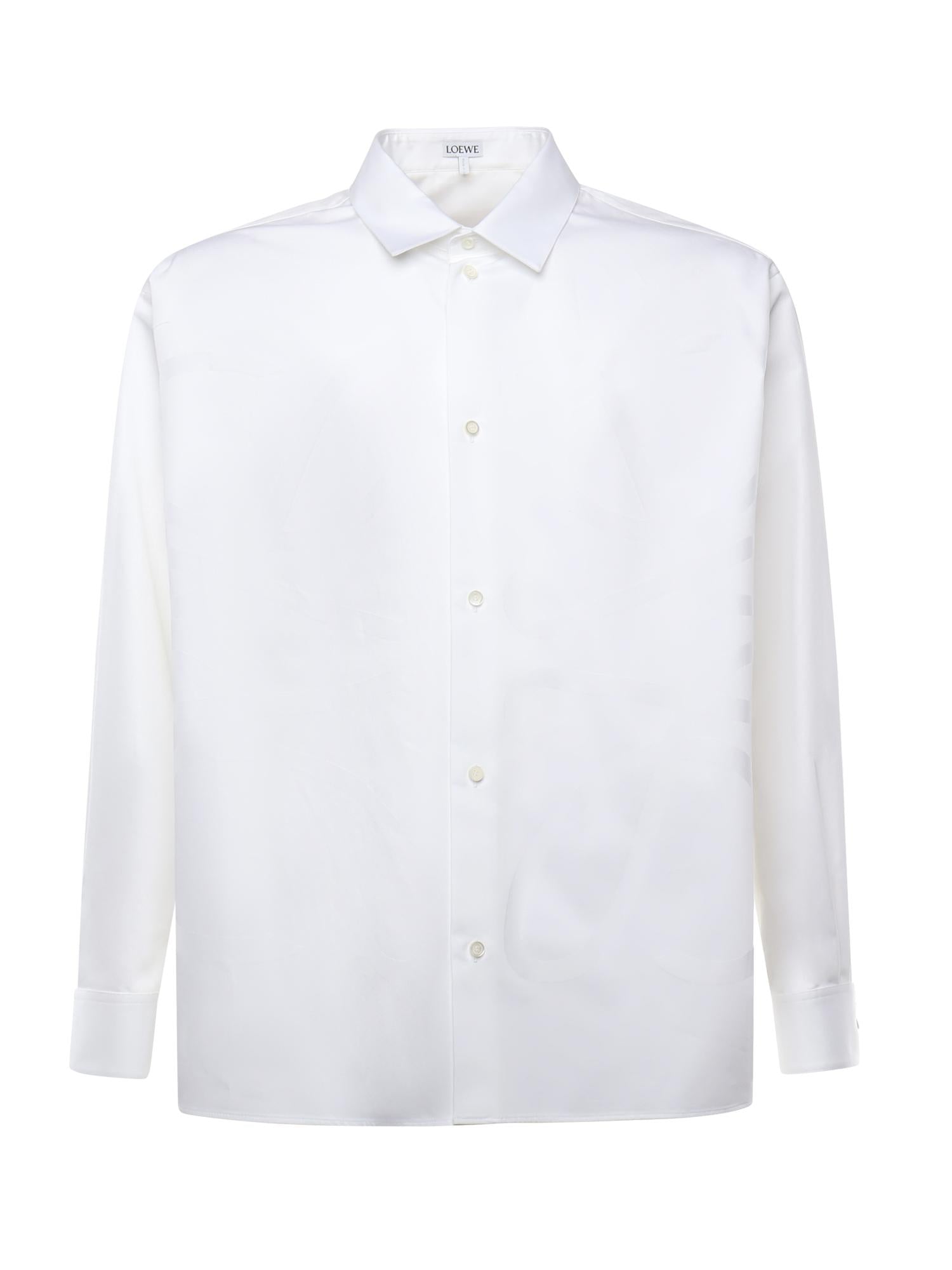 Camicia Anagram in cotone H526Y05WEO 2100 LOEWE