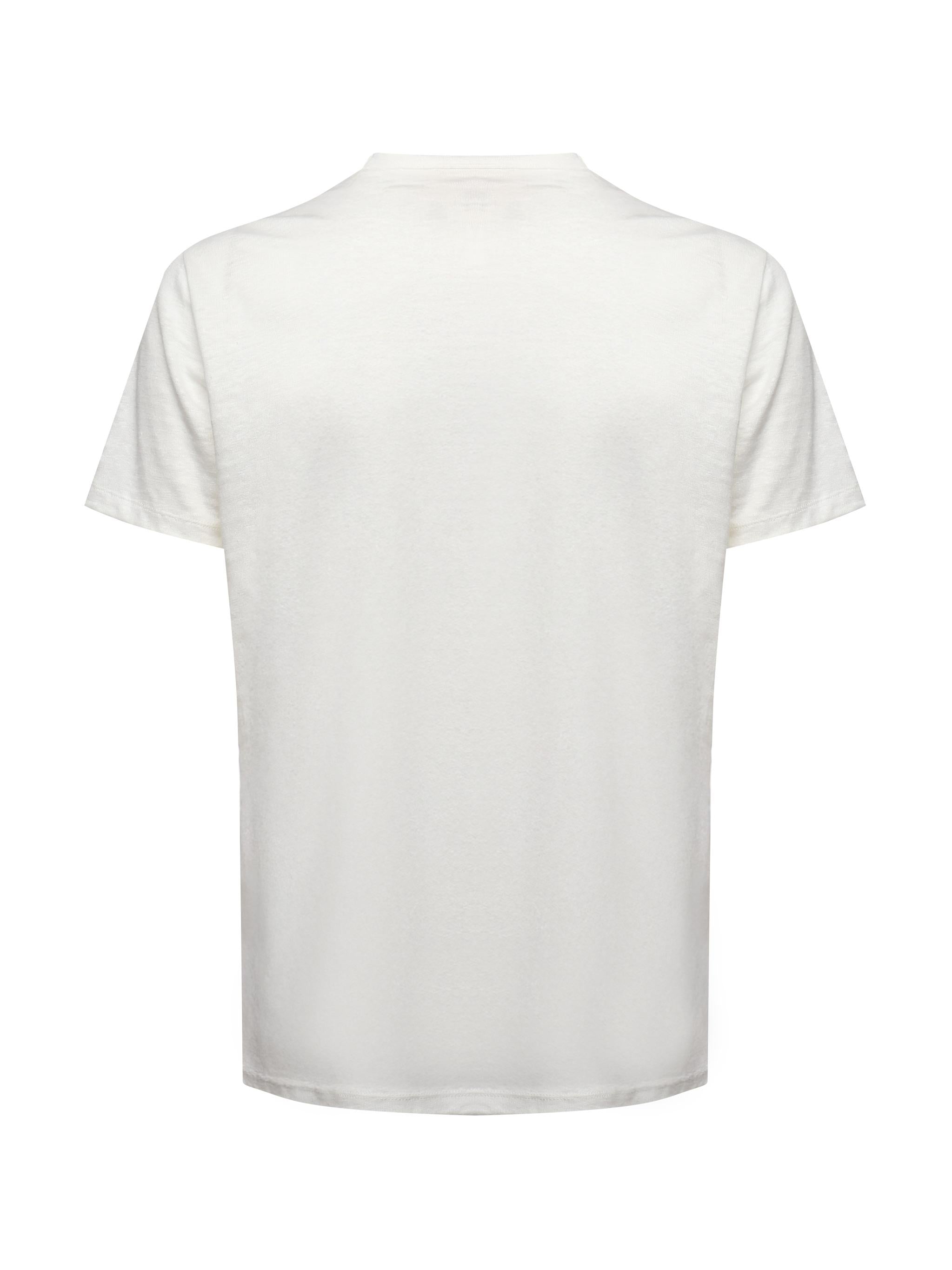 Tshirt Ecstasea in lino ECS0003 00032H MC2 SAINT BARTH