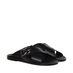 Sandalo in pelle di vitello A80440 AO60280999 DOLCE & GABBANA