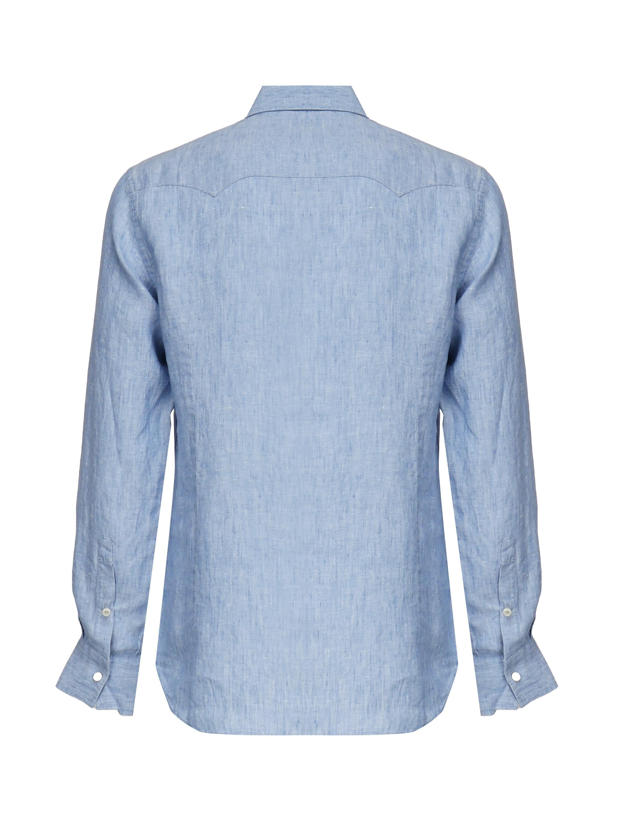 Camicia Greg in lino GRG0001 00339H MC2 SAINT BARTH