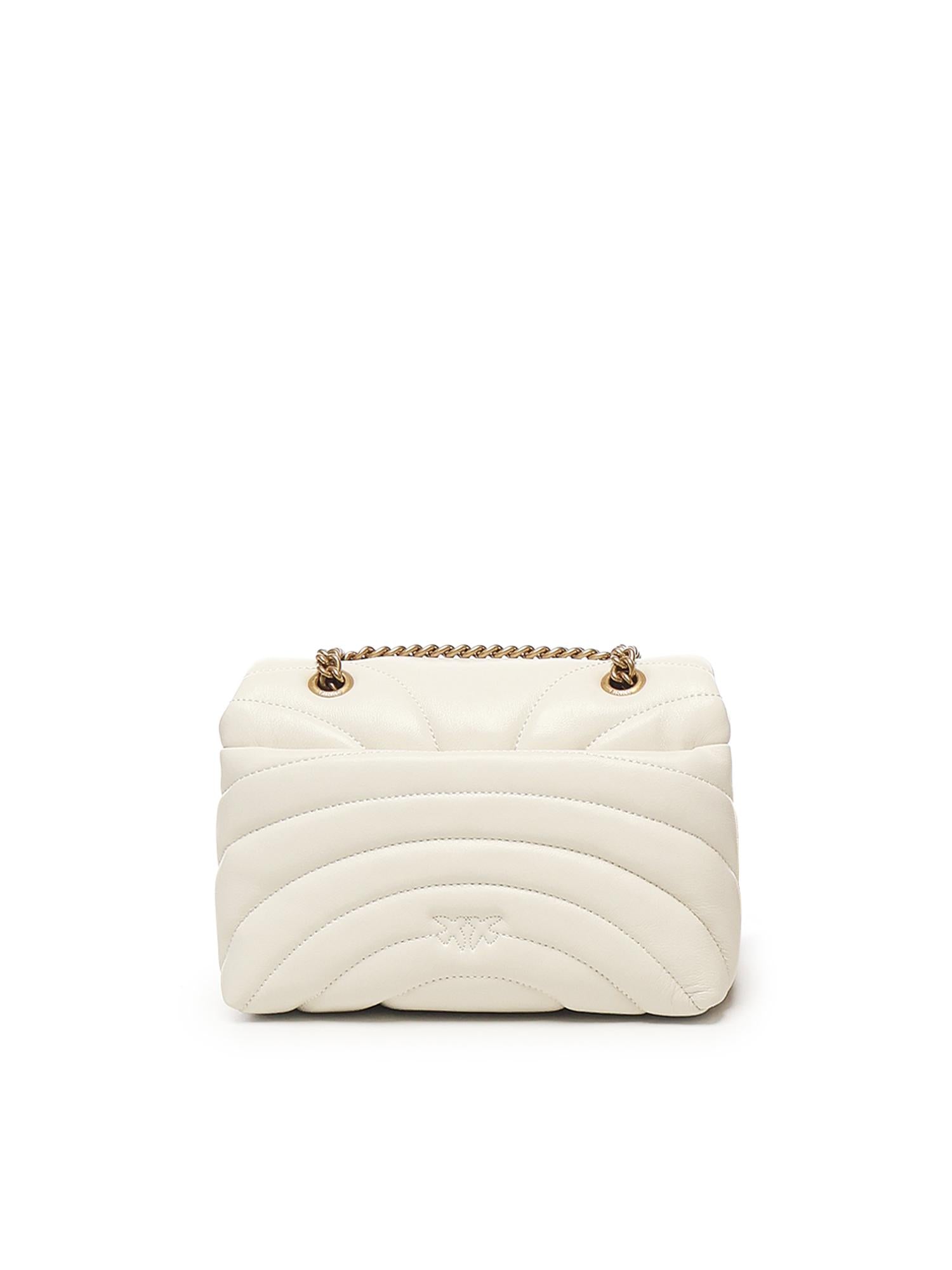 Borsa a tracolla piccola Love Bag Puff 100039 A1EXZ14Q PINKO
