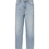 Jeans larghi con fondo sfrangiato<BR/> 103857 A2E5PJN PINKO