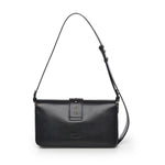 BORSA A SPALLA IN PELLE CON LOGO 104524 A0QOZ99Q PINKO