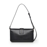BORSA A SPALLA IN PELLE CON LOGO 104524 A0QOZ99Q PINKO