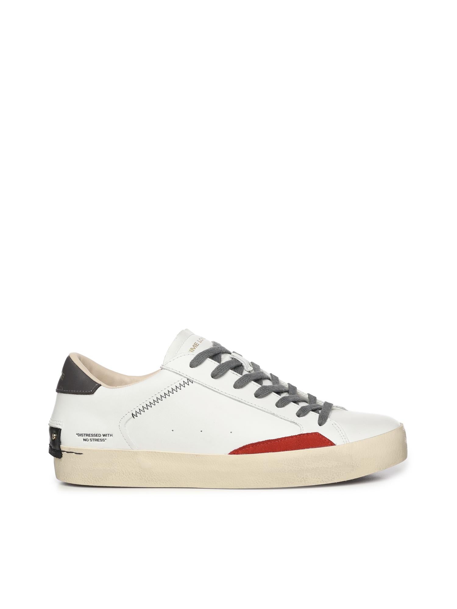 Sneakers Distressed<BR/> 15001AA7 WHITE CRIME LONDON