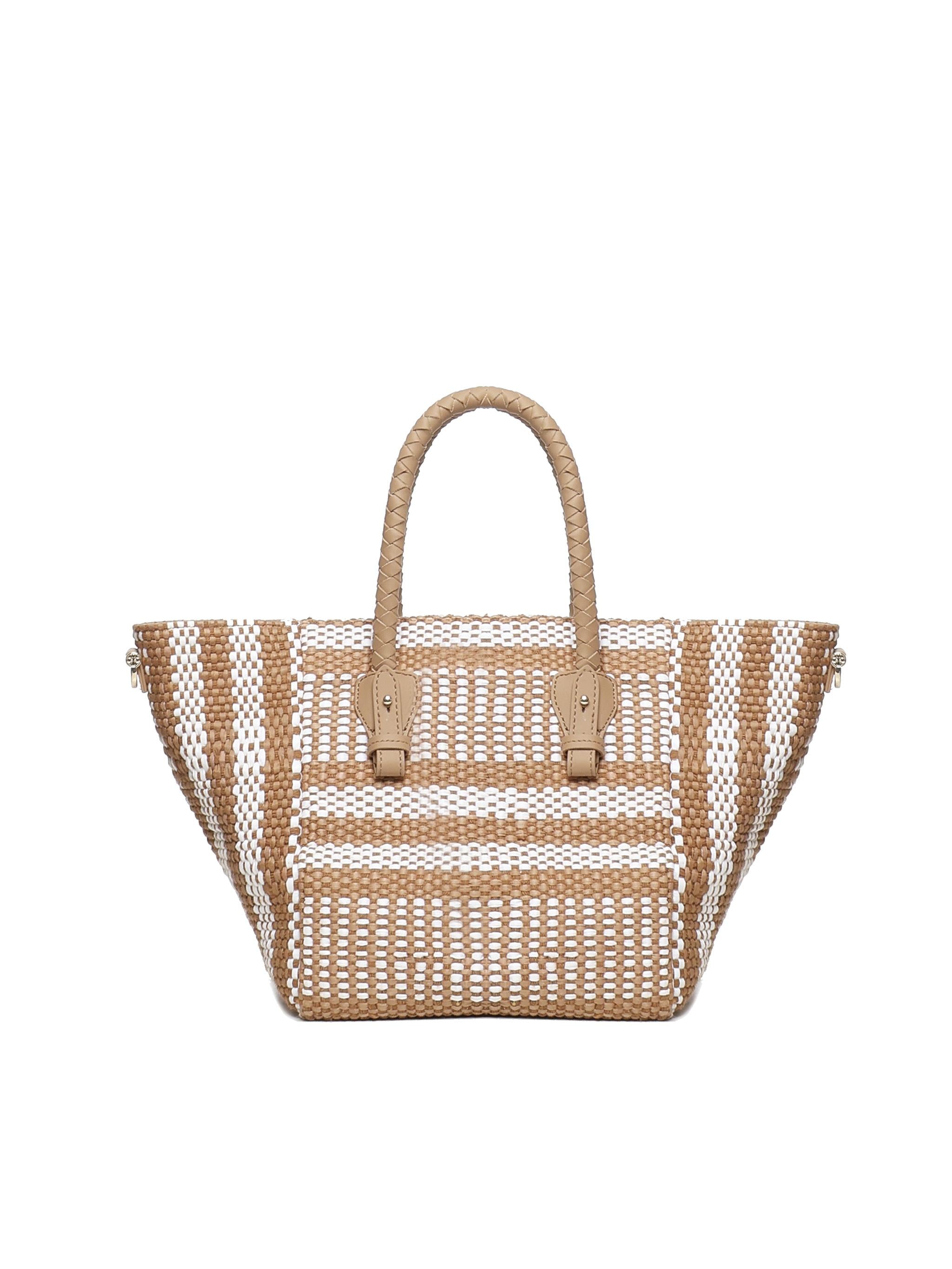 Borsa Tote Stefanie 73BS8ZL02 STEFANIECUOIO/BIANCO V° 73