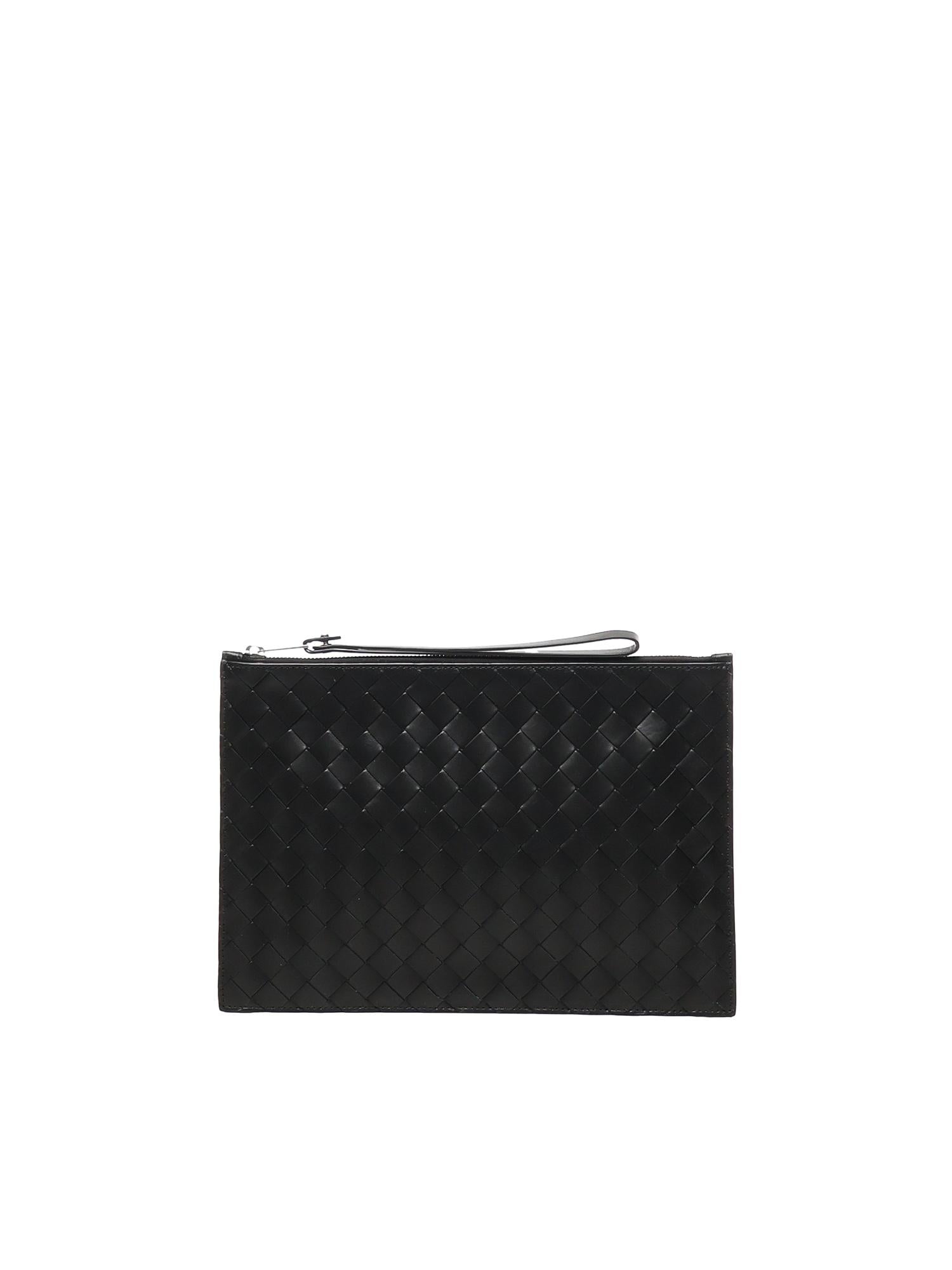 Pochette Intrecciato con zip 684509 VCPQ38803 BOTTEGA VENETA