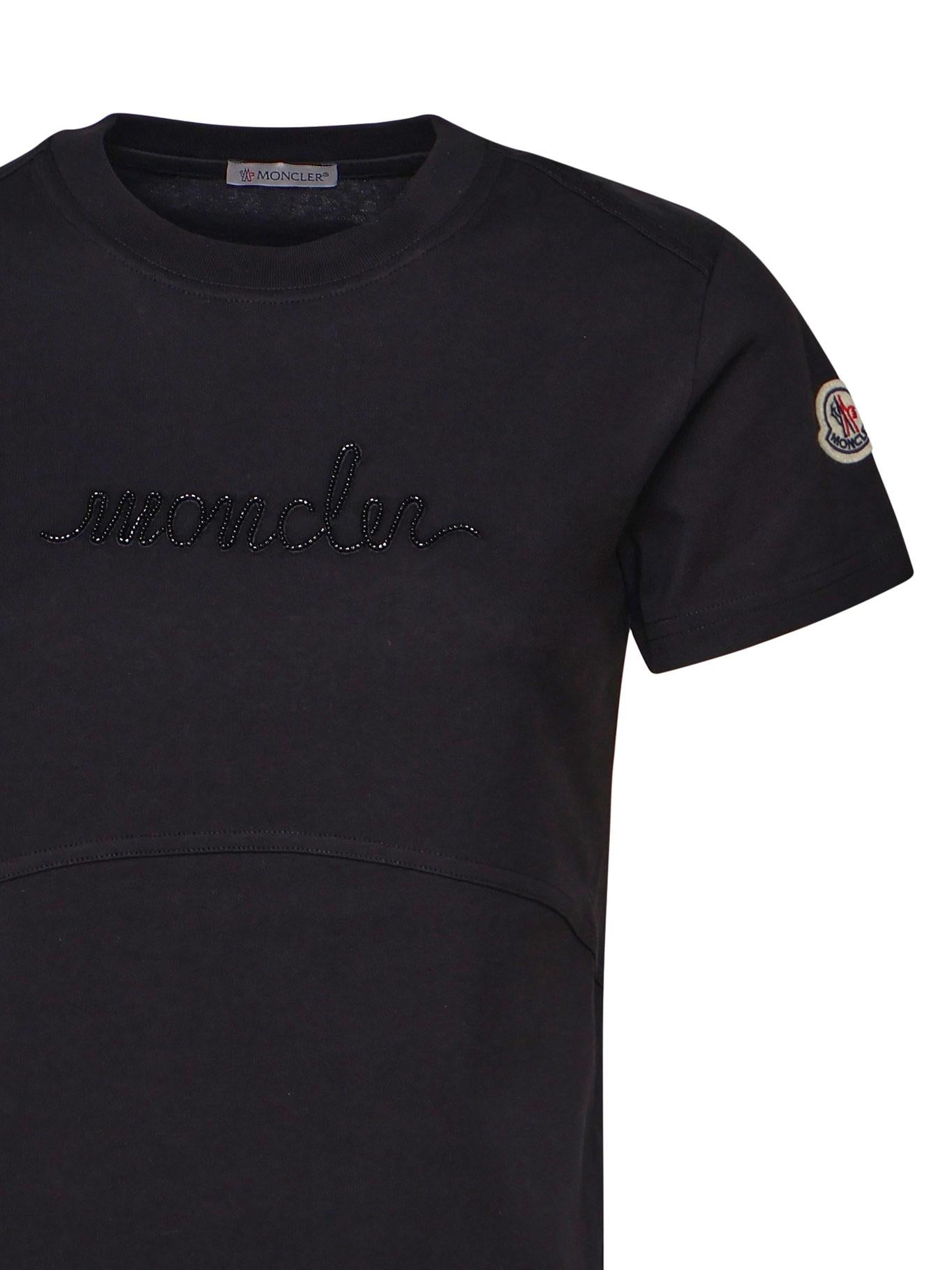 T-shirt in cotone J20938C00015 89AIJ999 MONCLER