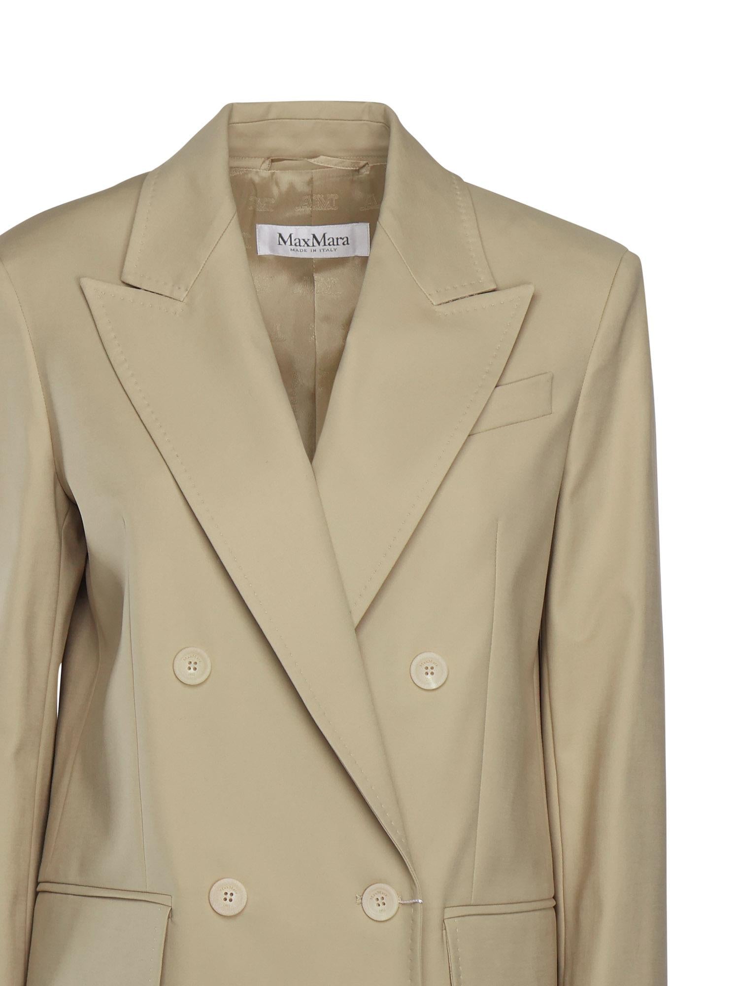Giacca Olimpia in tela stretch 2521046071600 012 MAX MARA