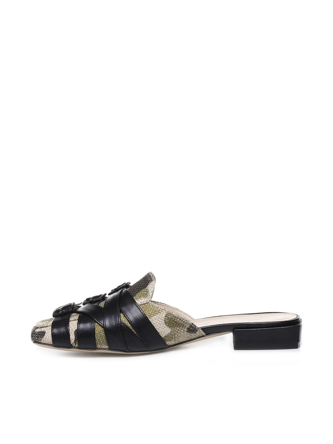 Sabot in nappa ANDRE S2403 PITICAMU/NERO ALCHIMIA