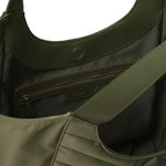 Borsa shopper in tessuto trapunta puzzle 104536 A1EUX25Q PINKO