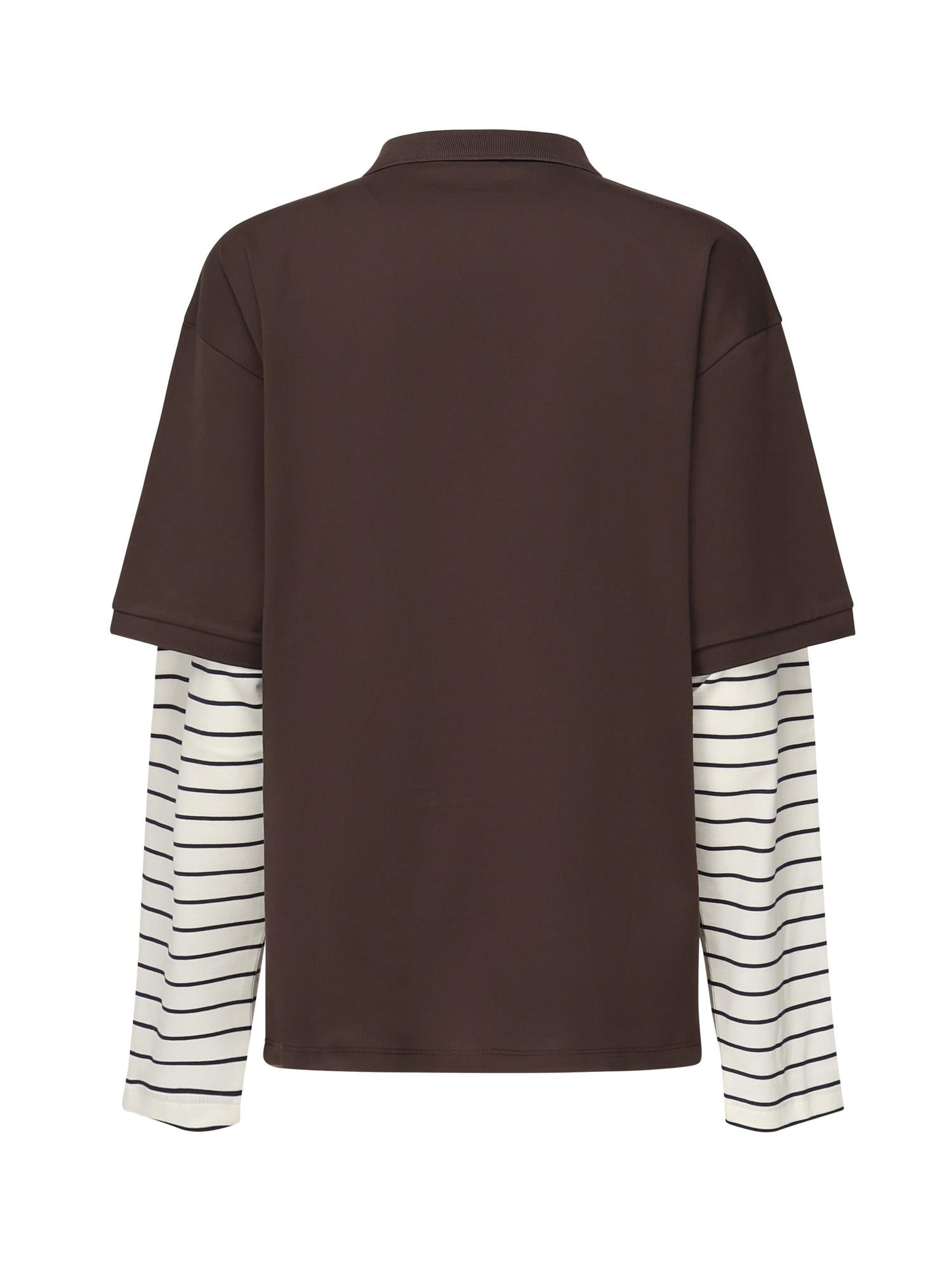 Polo in jersey MJL076 17ORF0RQM MIU MIU
