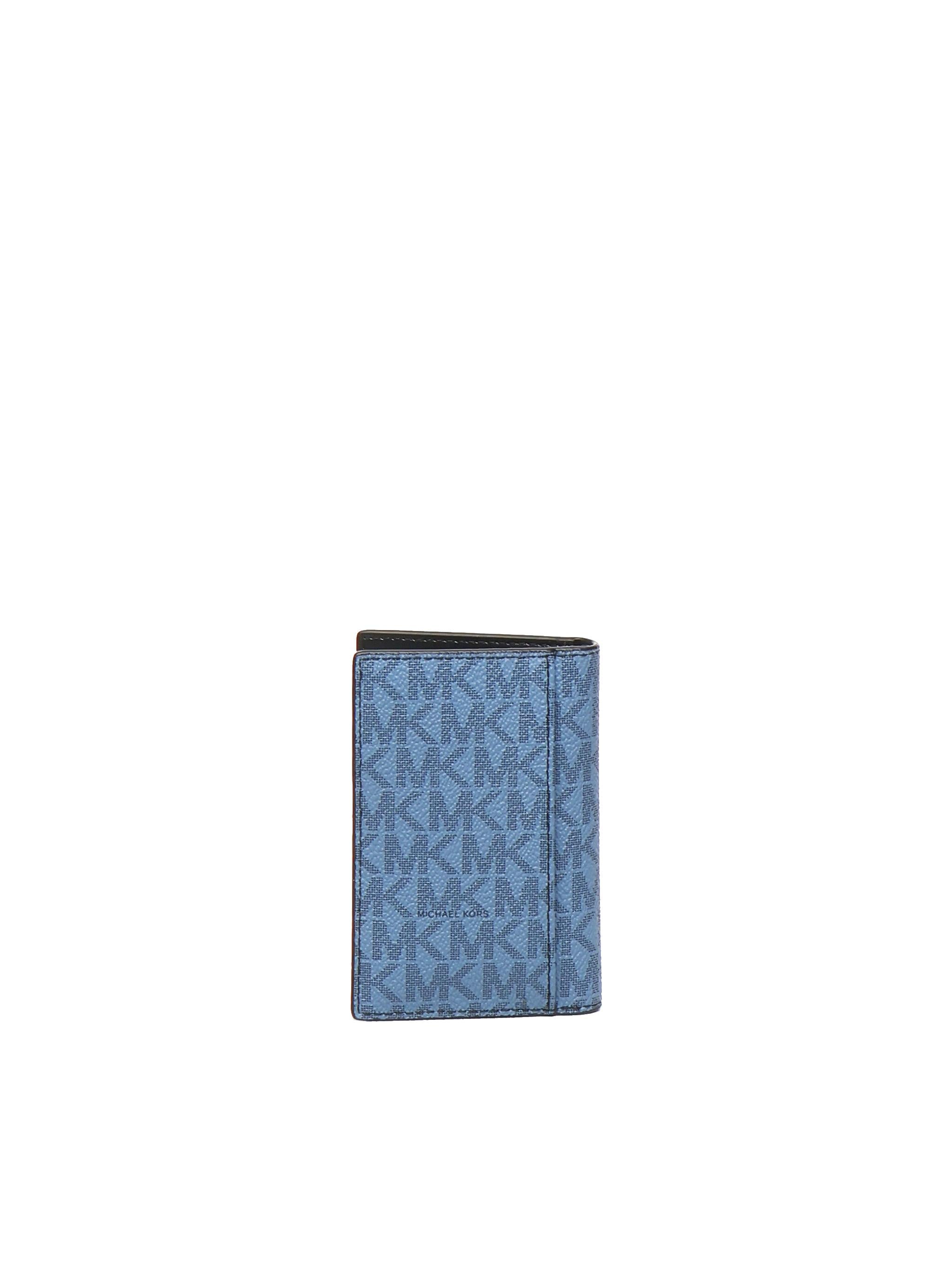 Porta carte a libro Hudson con logo 39S2LHDD1B 460 MICHAEL MICHAEL KORS