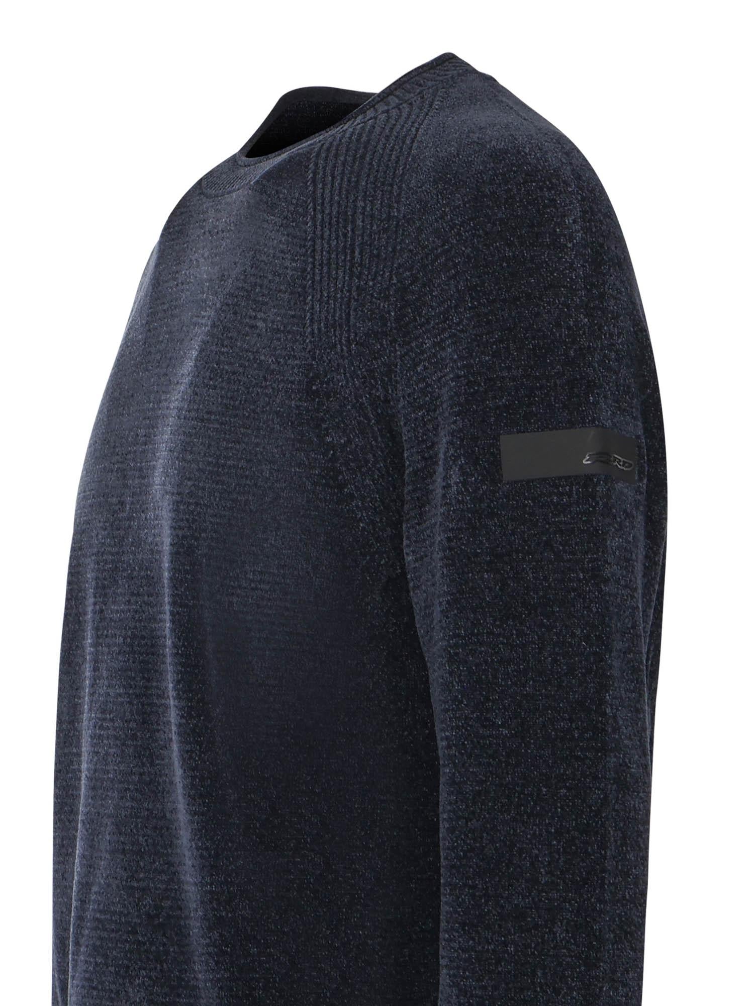 Maglione a girocollo con logo W25132 60 RRD