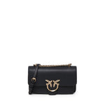 Borsa piccola a tracolla Love Bag in pelle morbida 104528 A29QZ99Q PINKO