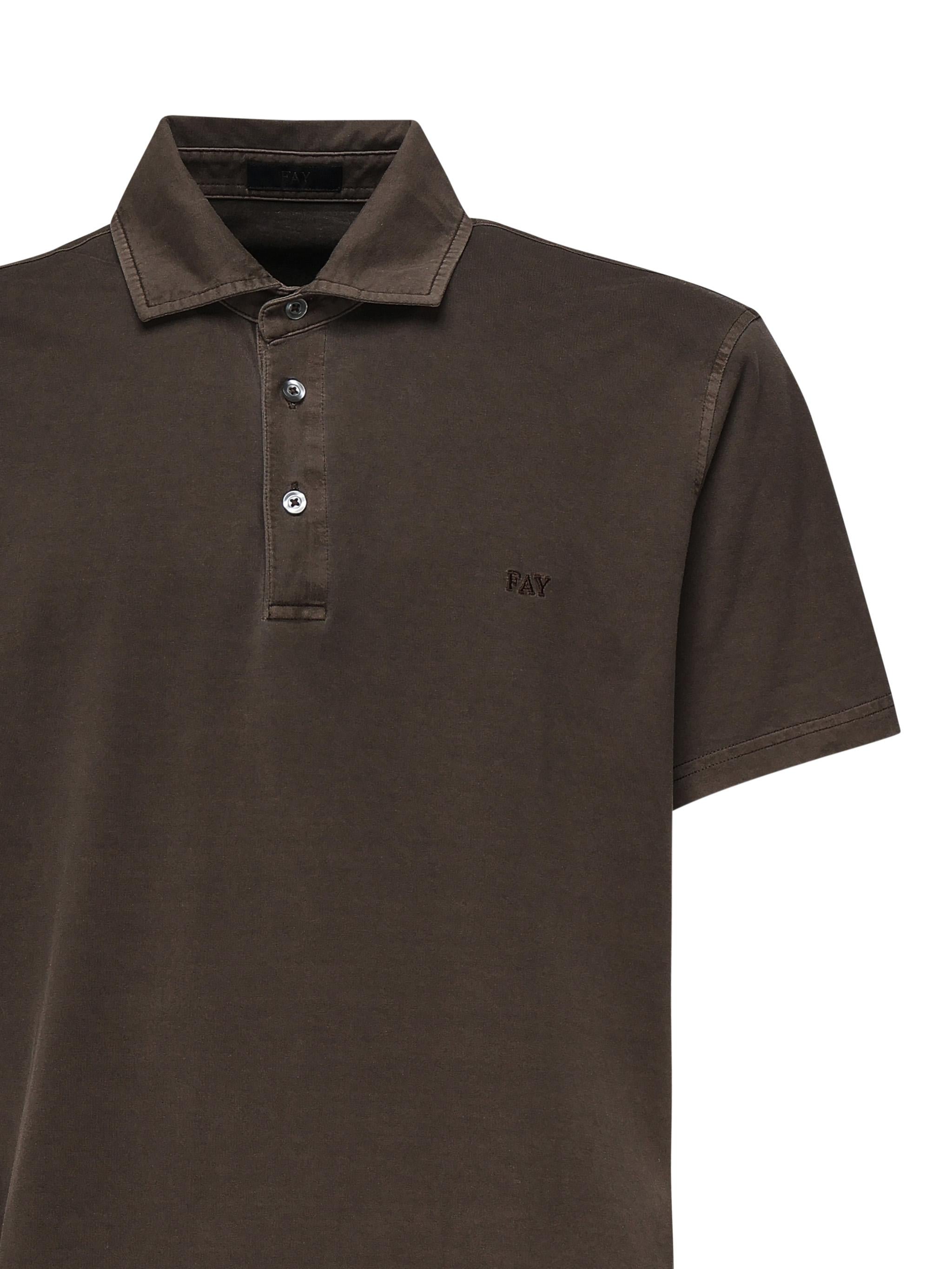 Polo in Jersey NPMB250143TUY1 S602 FAY