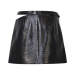 Mini gonna glossy 424CJU198VY0014 9999 COURREGES