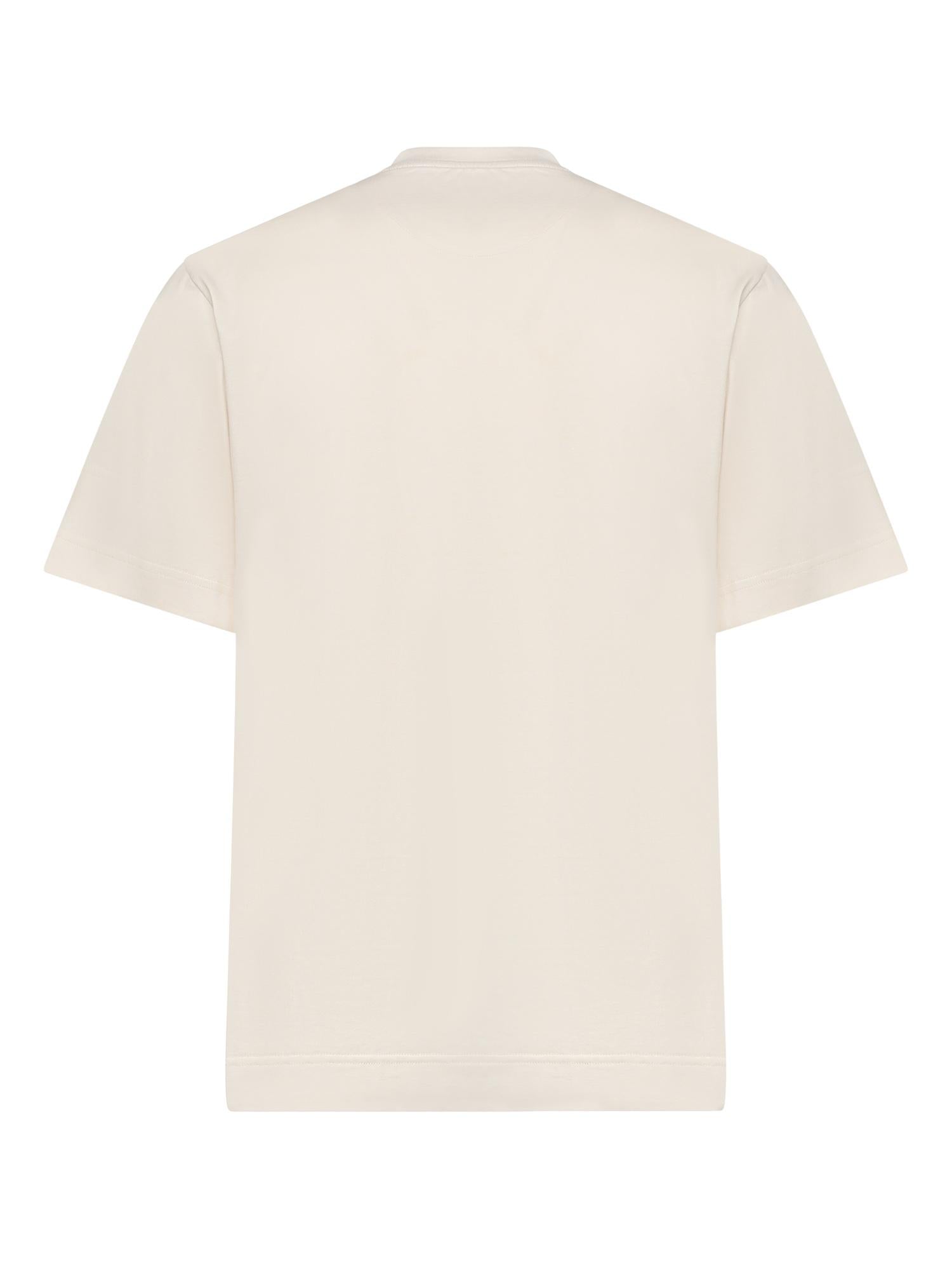 T-shirt in cotone con stampa logo FY0936 AVOHF1J7C FENDI