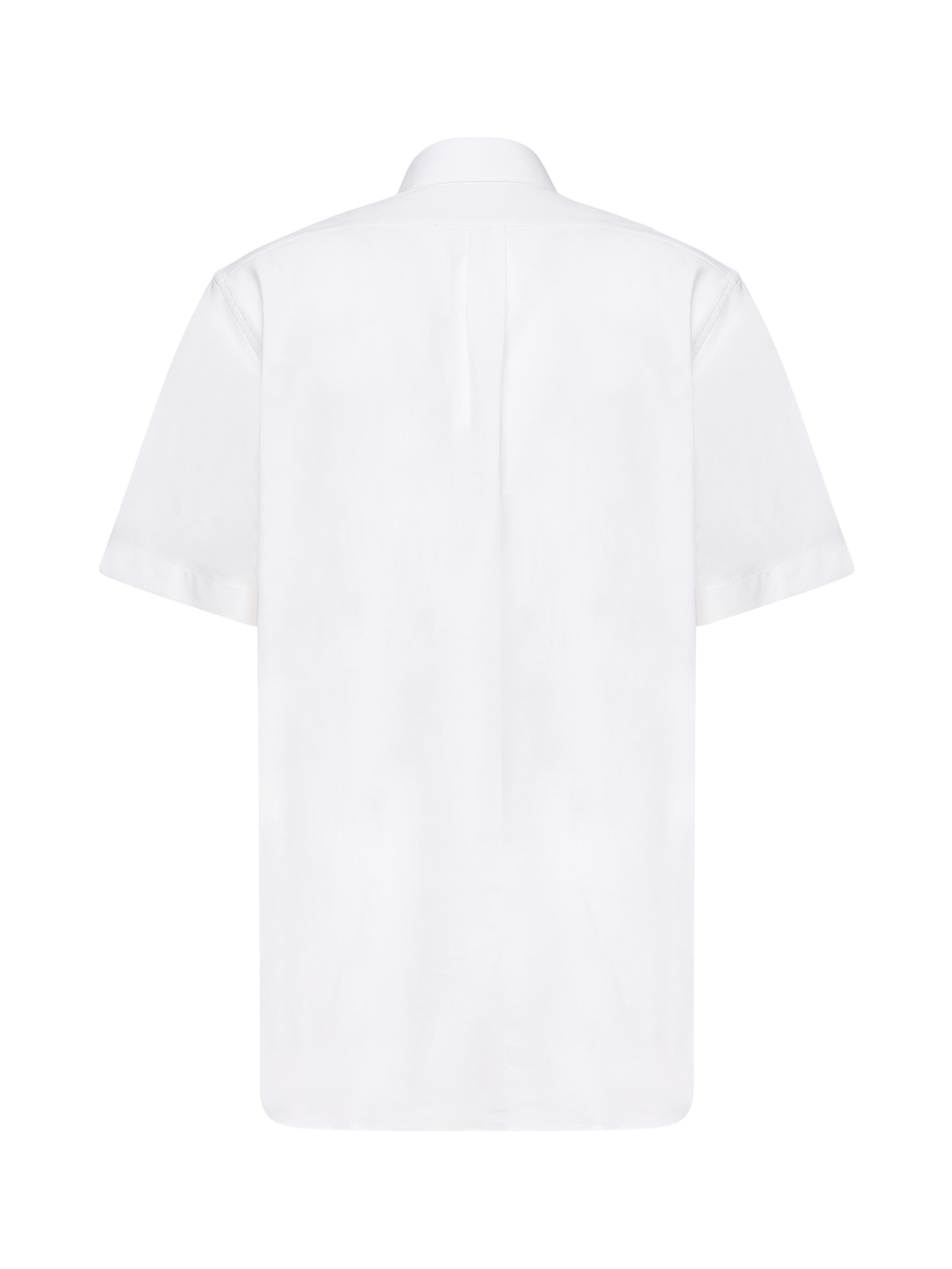 Camicia con logo ricamato BM611CG1ZF 100 GIVENCHY