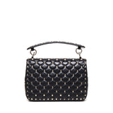 Borsa Media Rockstud Spike in nappa 6W2B0122 NAP0NO VALENTINO GARAVANI