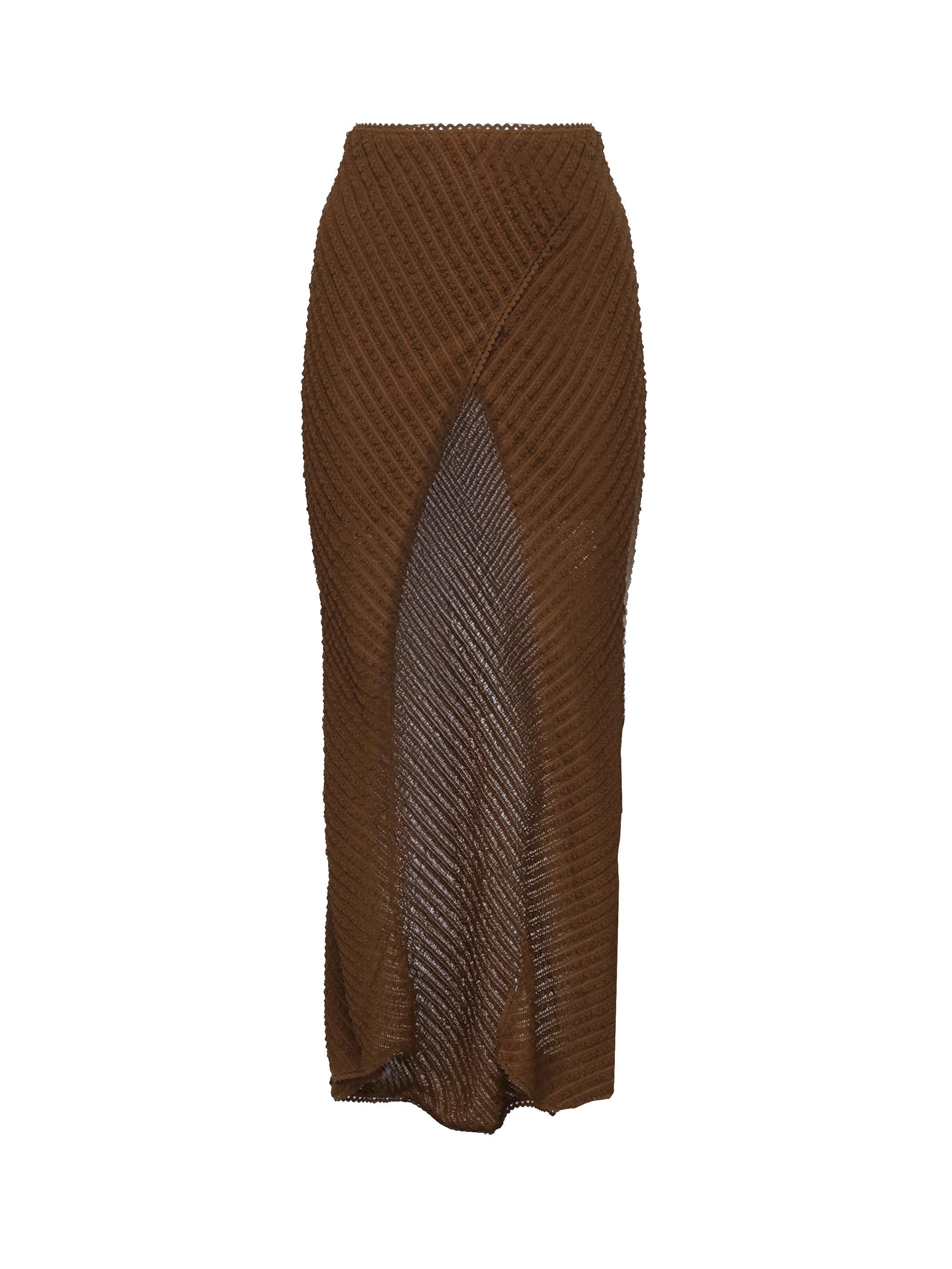Gonna lunga Eris 255403 BROWN CHARO RUIZ