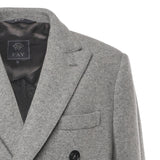 Cappotto doppiopetto in jersey di lana NAM5151018JXLQ B201 FAY