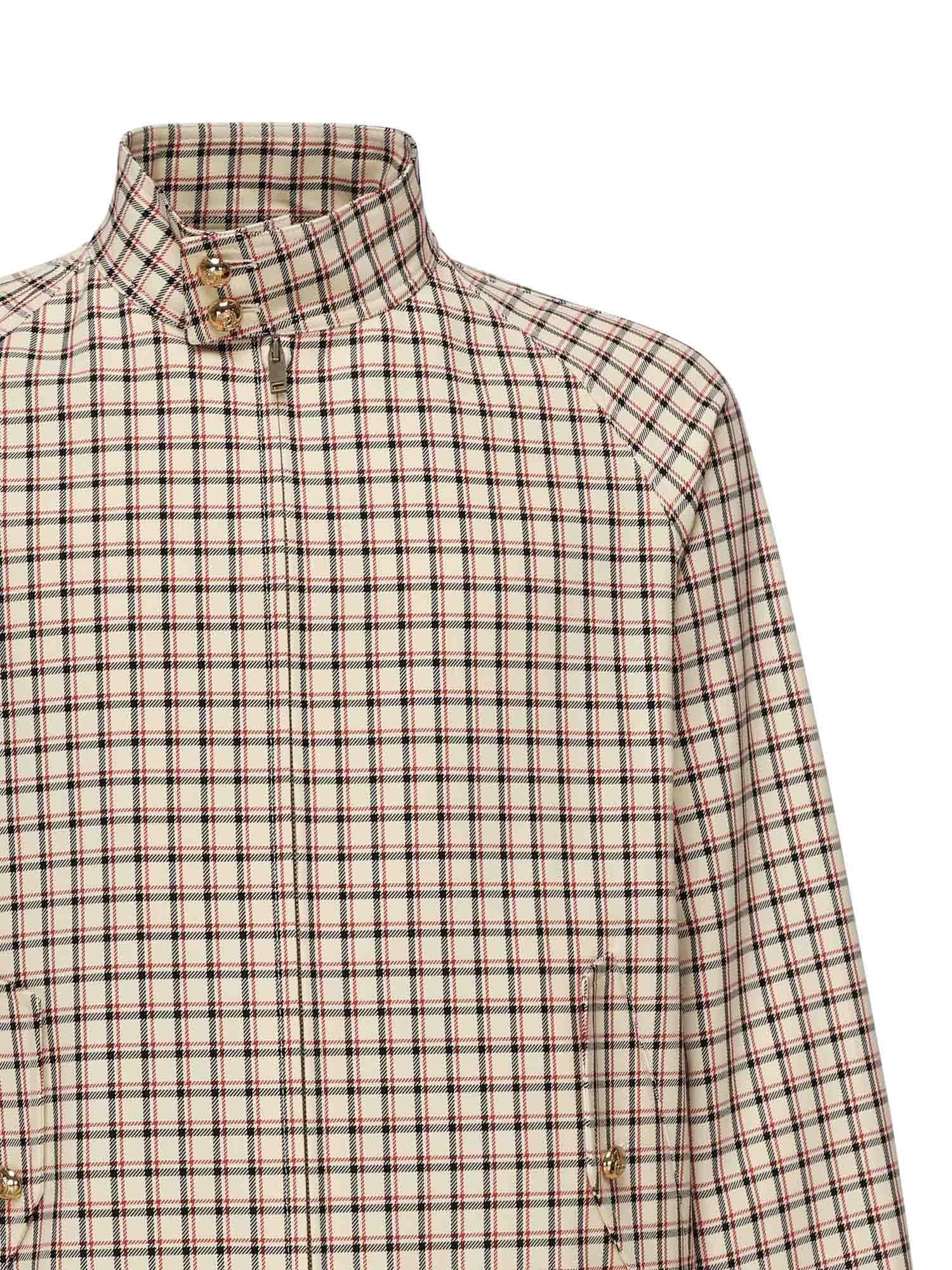 Giacca check in cotone 7V3CIP62 AWTDYC VALENTINO GARAVANI