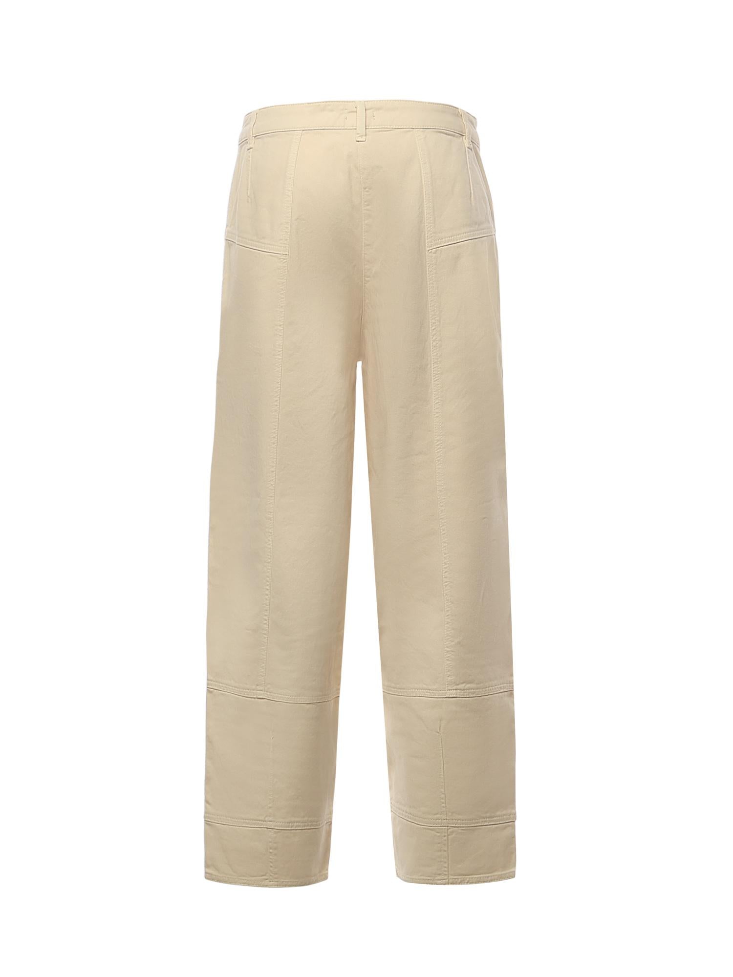 Pantaloni balloon in cotone 105533 A2QUC27 PINKO