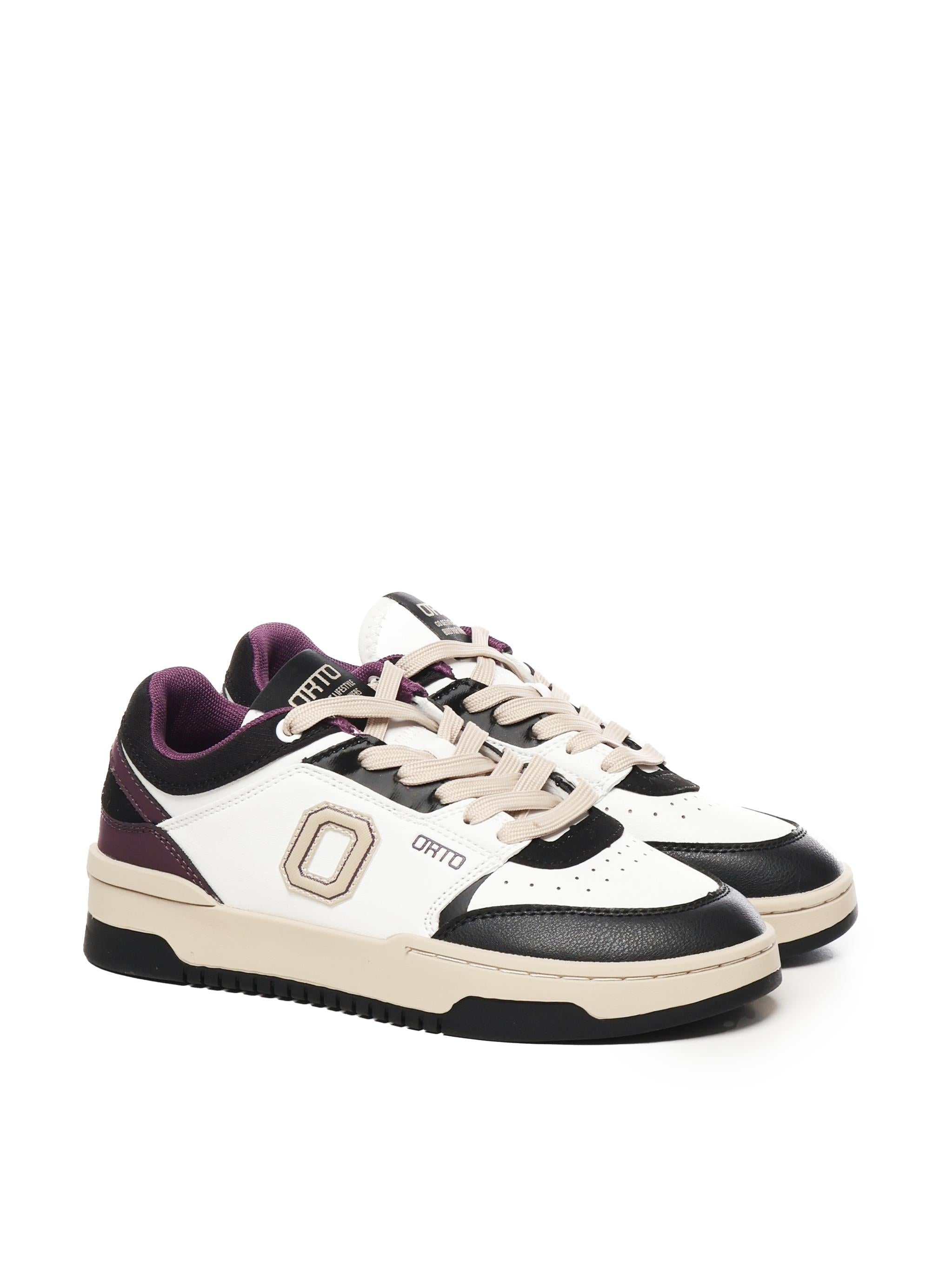 Sneakers Eclipse ECLIPSE/W PURPLE/BLACK/WHITE ORTO