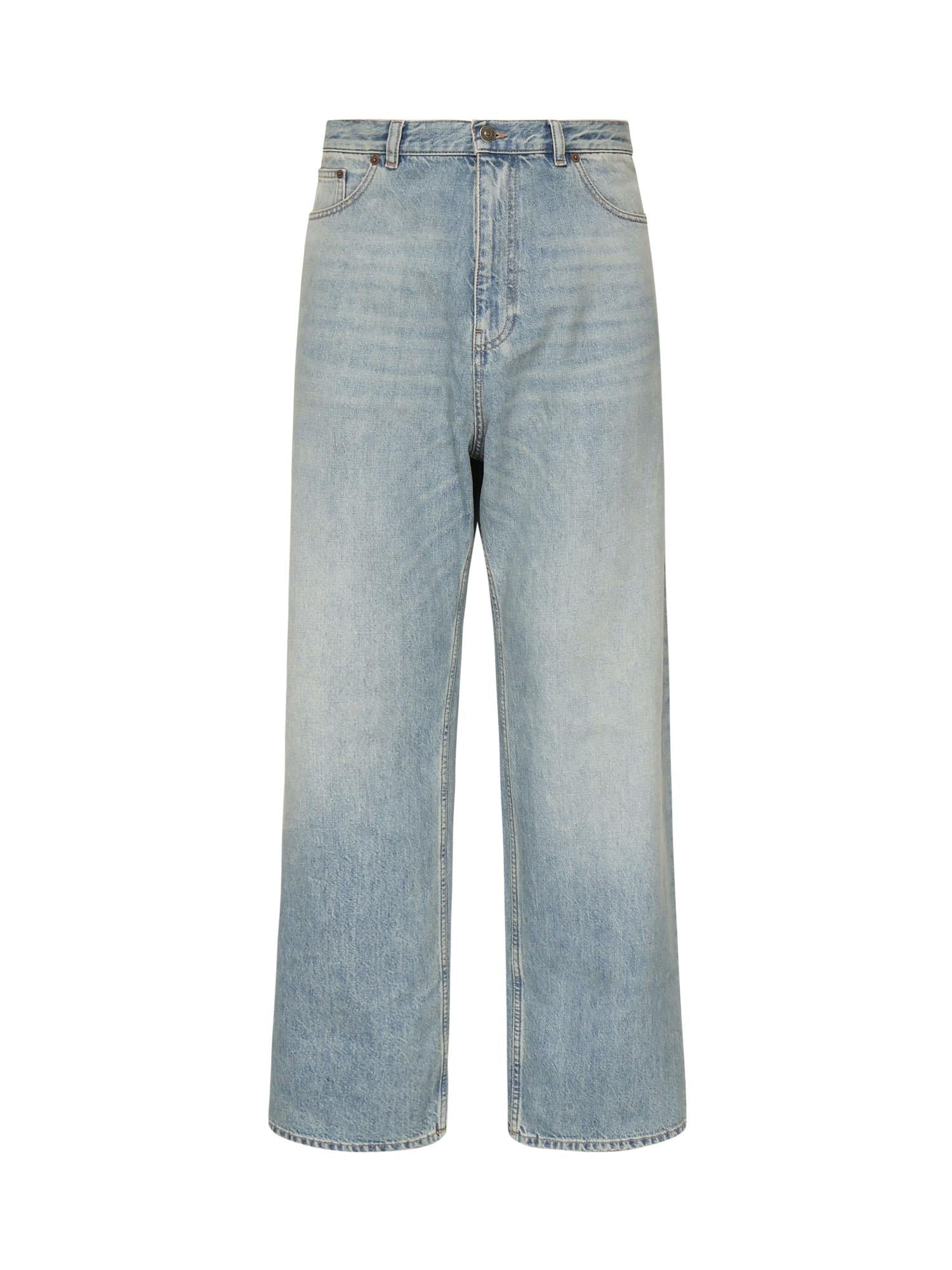 Jeans gamba ampia in denim 6V0DE04N AV4558 VALENTINO GARAVANI