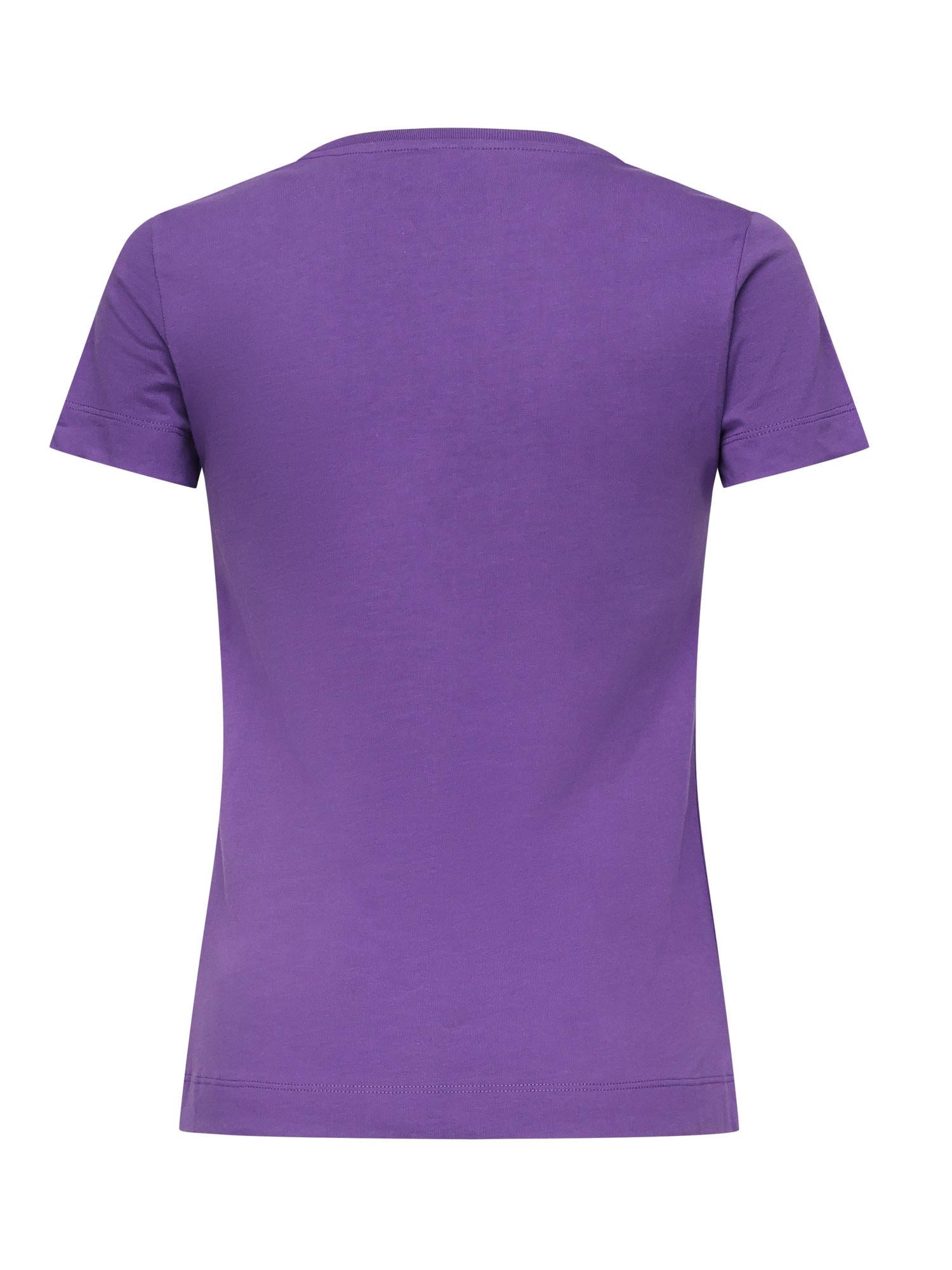 T-shirt con ricamo logo 100355 A2RDW79 PINKO