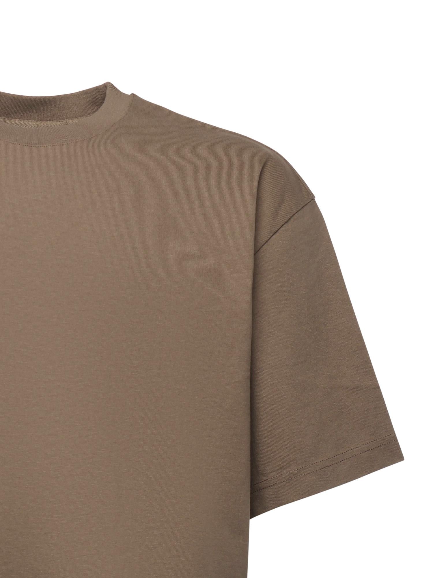 T-shirt Memo in cotone A3461003 STONE BROWN AXEL ARIGATO